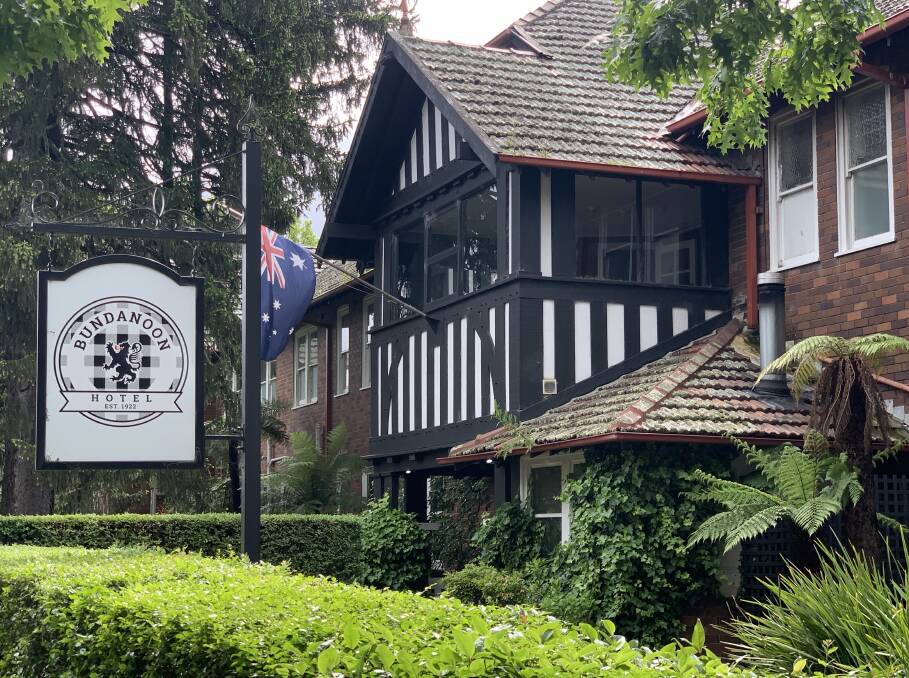 Bundanoon's mock Tudor-style hotel is the heartbeat of the village. Picture: Tim the Yowie Man