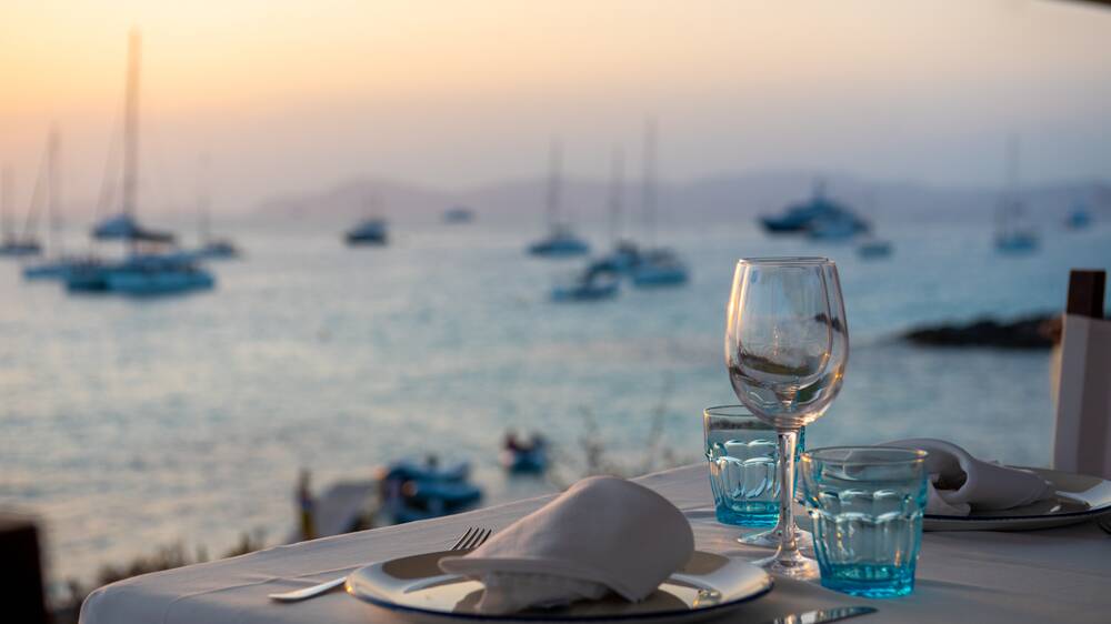 A chic waterfront bar on Formentera. Picture Shutterstock
