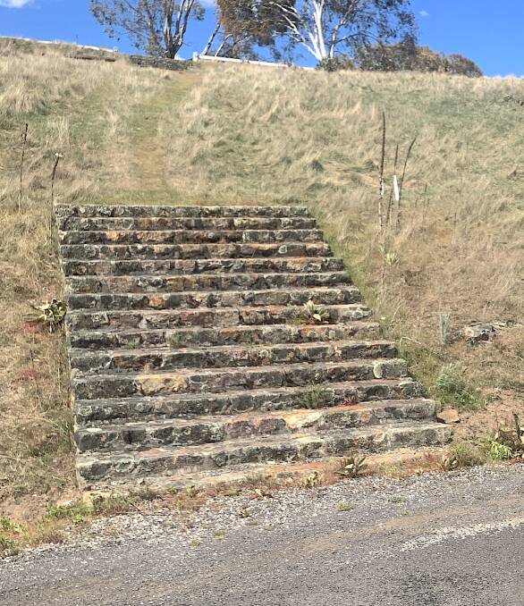 Recognise these stairs to nowhere? Picture by Tim the Yowie Man
