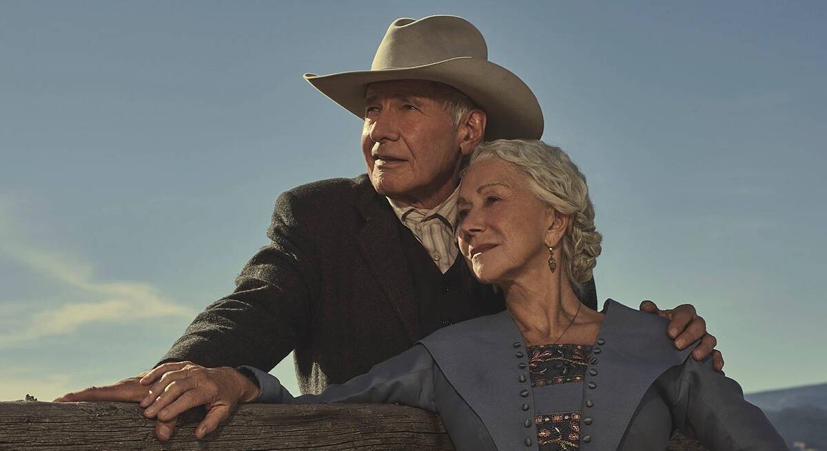 Ford and Mirren reunite as husband and wife in Yellowstone spin-off 1923.