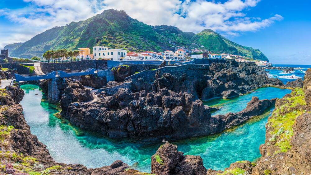 Porto Moniz, a little village on Madeira Island. Picture Shutterstock