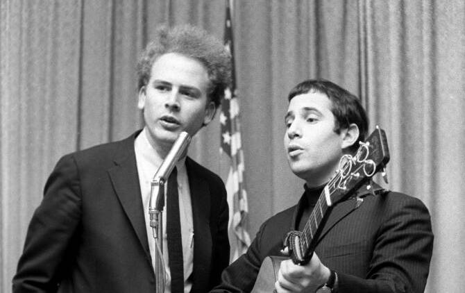 Art Garfunkel and Paul Simon have a complex relationship. Picture: Getty Images