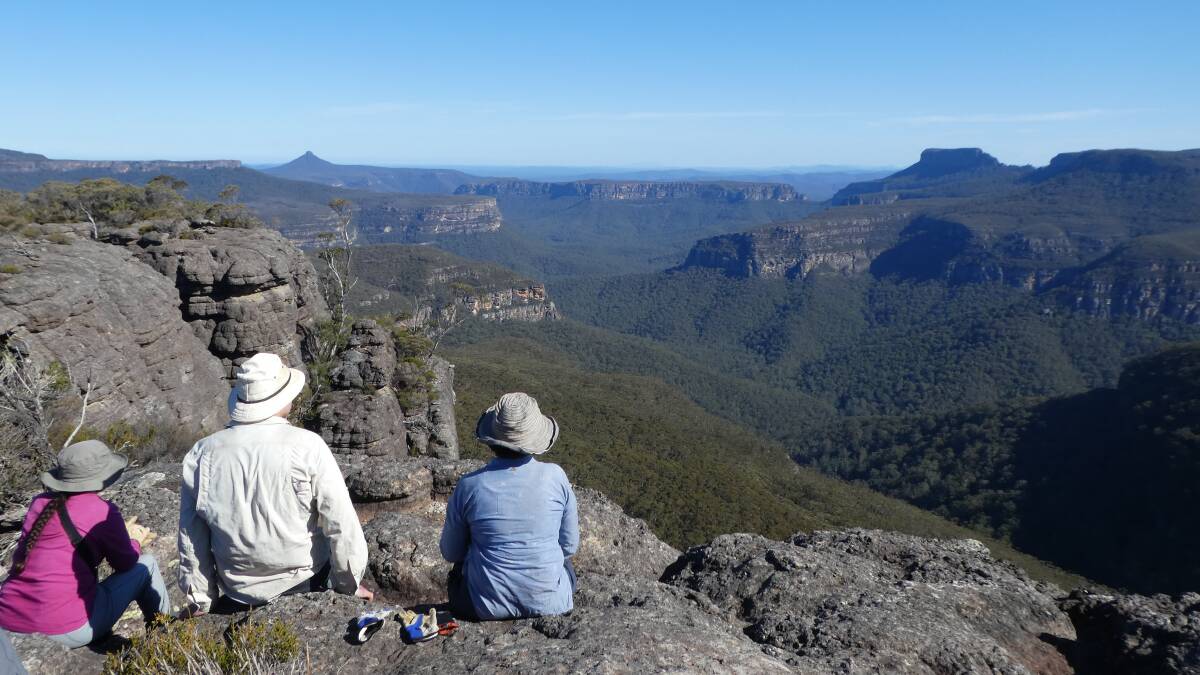 Looking into the rugged Clyde River Valley from Folly Point Lookout. Picture: Ian Hickson