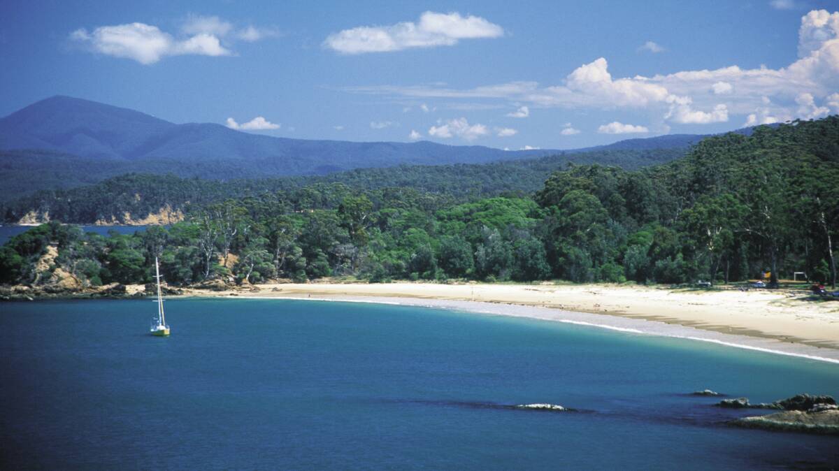 Cocora Beach near Eden, photographed before the fires, Picture: Hamilton Lund; Destination NSW