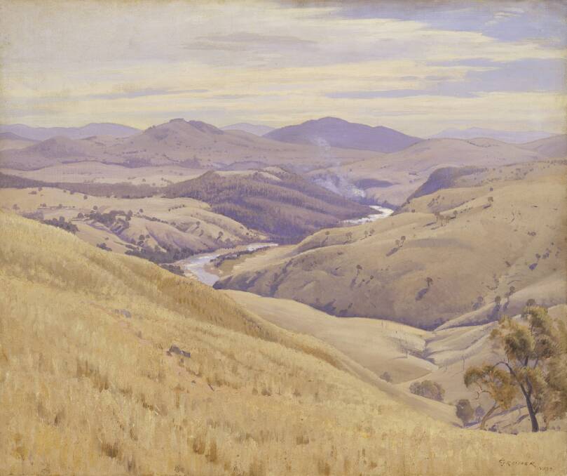 'Weetangera, Canberra' is now part of the Art Gallery of NSW collection. Picture: Supplied