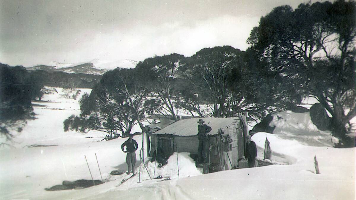 The rustic iron shepherd's hut built circa 1935 near Bulls Peaks Creek. Picture: Supplied