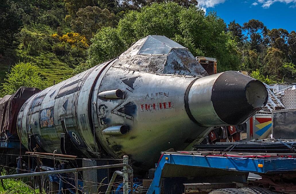 Recognise this 'Alien Fighter'? Picture: James Smith