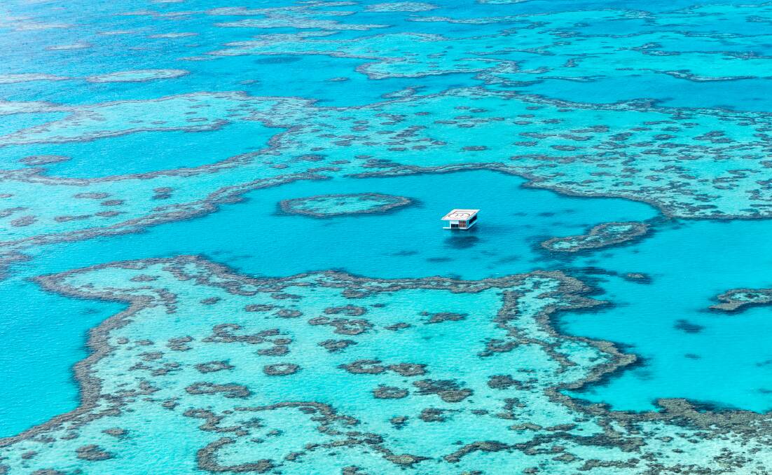 The Great Barrier Reef. Picture: Michael Turtle