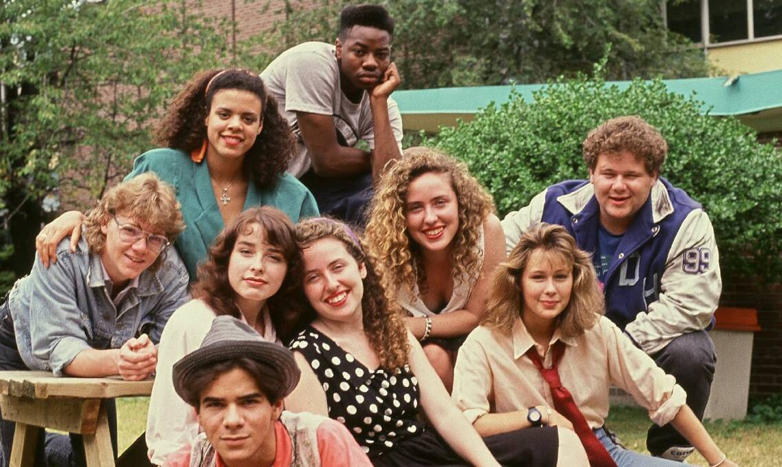 Aussie kids of the 70s identified with the groundbreaking plot lines of Degrassi Junior High. Picture: Supplied