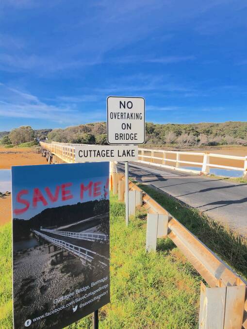 More than 10,000 people have signed a petition to save the Cuttagee Bridge. Picture: Supplied