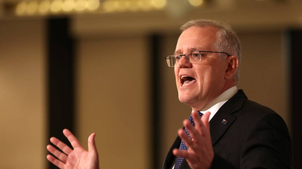 Perhaps Scott Morrison will donate the income from his speaking engagements to Australia's poor? Picture Getty Images