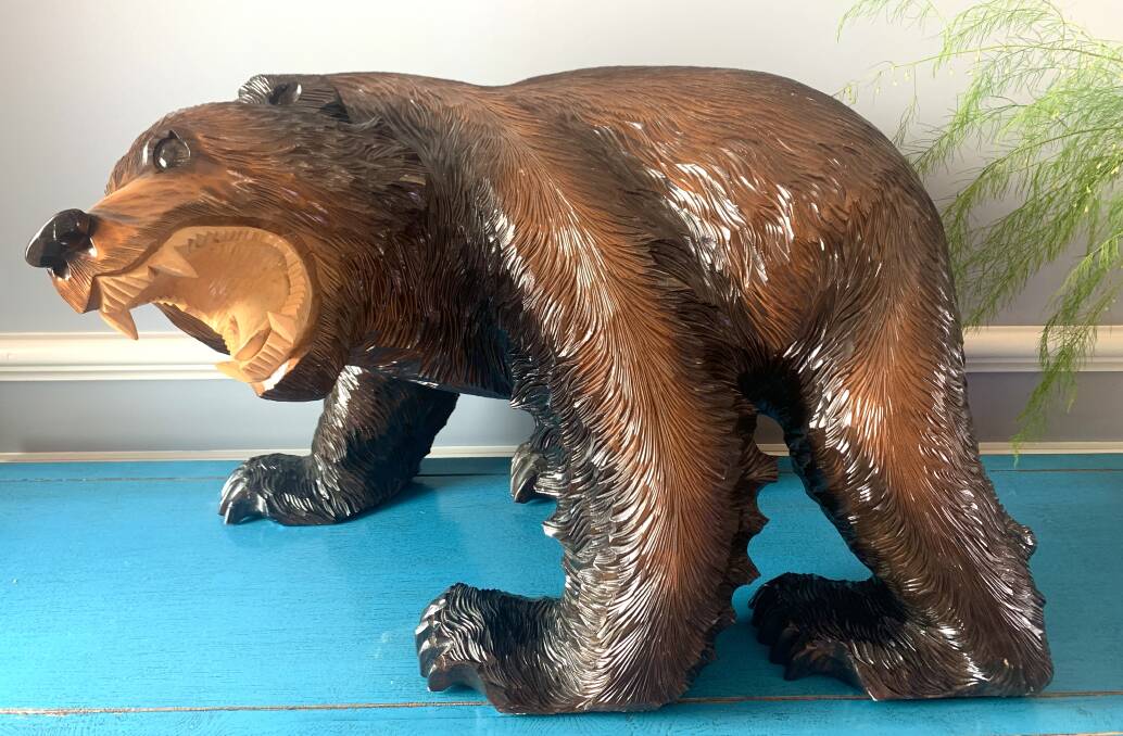 The Hokkaido Bear in Eden's Hotel Australasia. Picture by Tim the Yowie Man