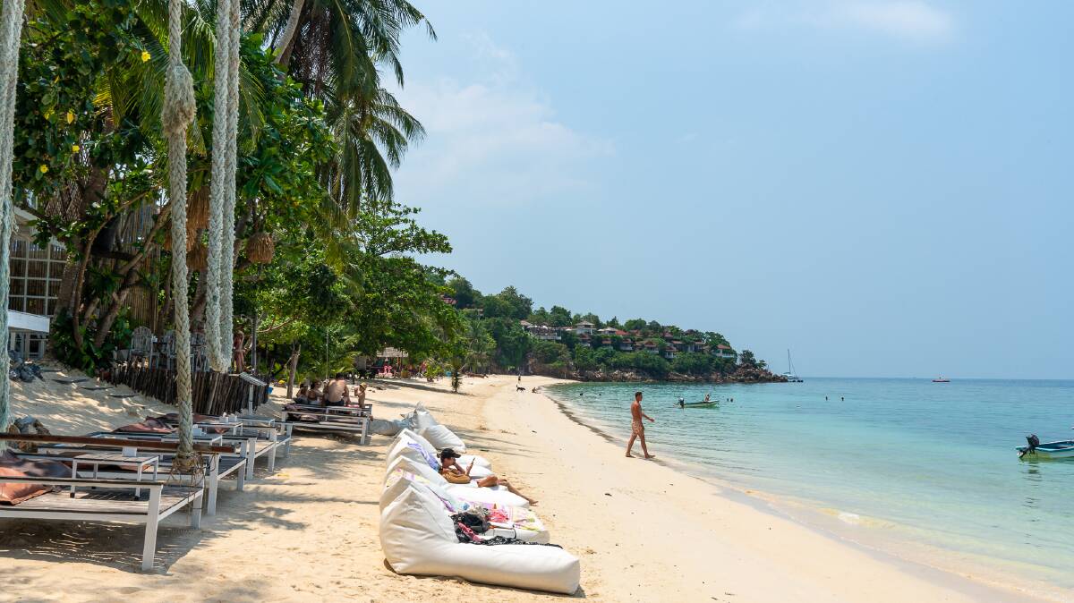 Haad Yao Beach is one of the larger coastal communities on Koh Phangan.