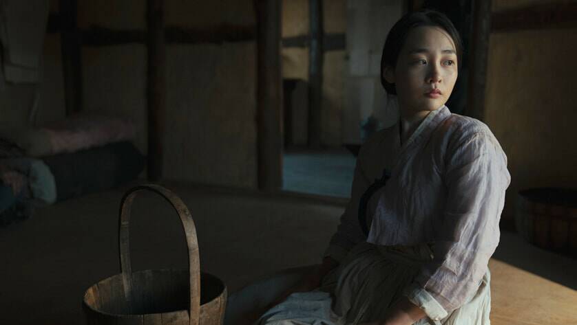 Korean actress Minha Kim plays the lead role in Pachinko, set during the Japanese occupation of Korea. Picture: Apple TV+