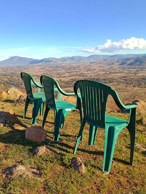  Many readers identified this Canberra hilltop. Picture by Rose Higgins