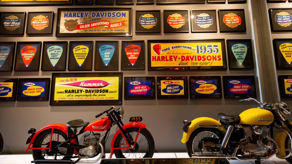 Milwaukee's Harley-Davidson museum. Picture Shutterstock