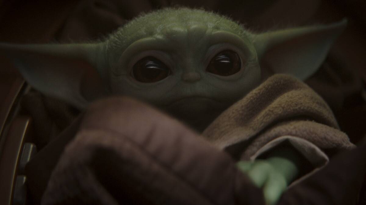 Baby Yoda has been a key factor in the success of Star Wars TV series The Mandalorian. Picture: Lucasfilm