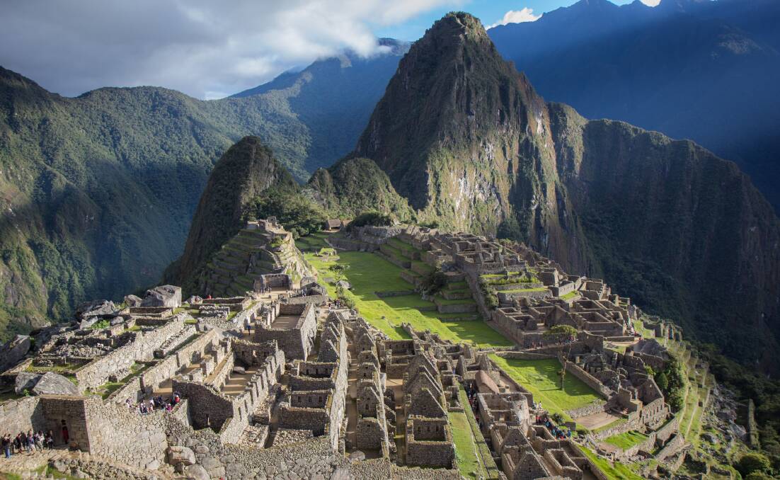 The great Incan city of Machu Picchu is one of Peru's 12 World Heritage Sites.