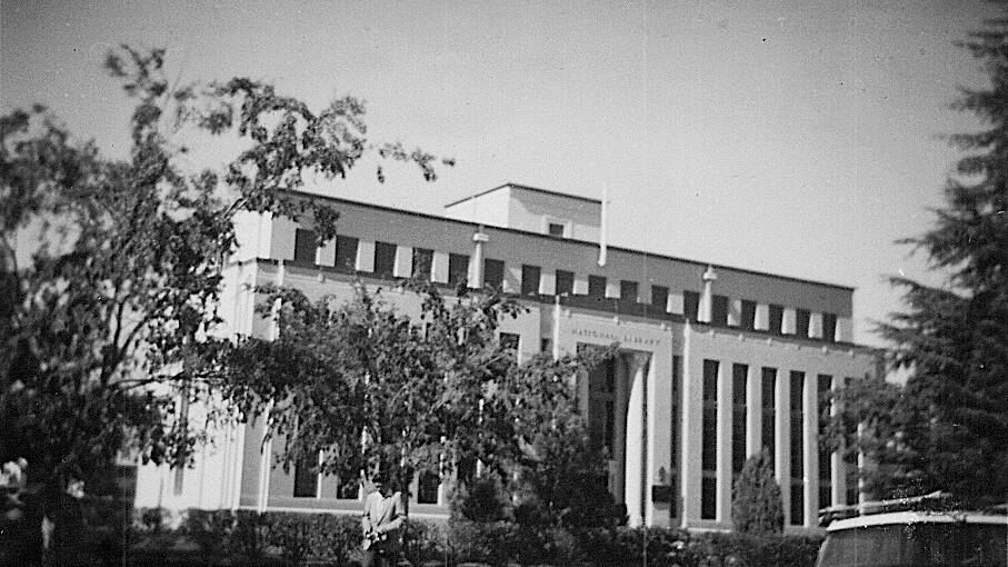 The National Library on Kings Avenue, circa 1959. Picture: Brian Rope
