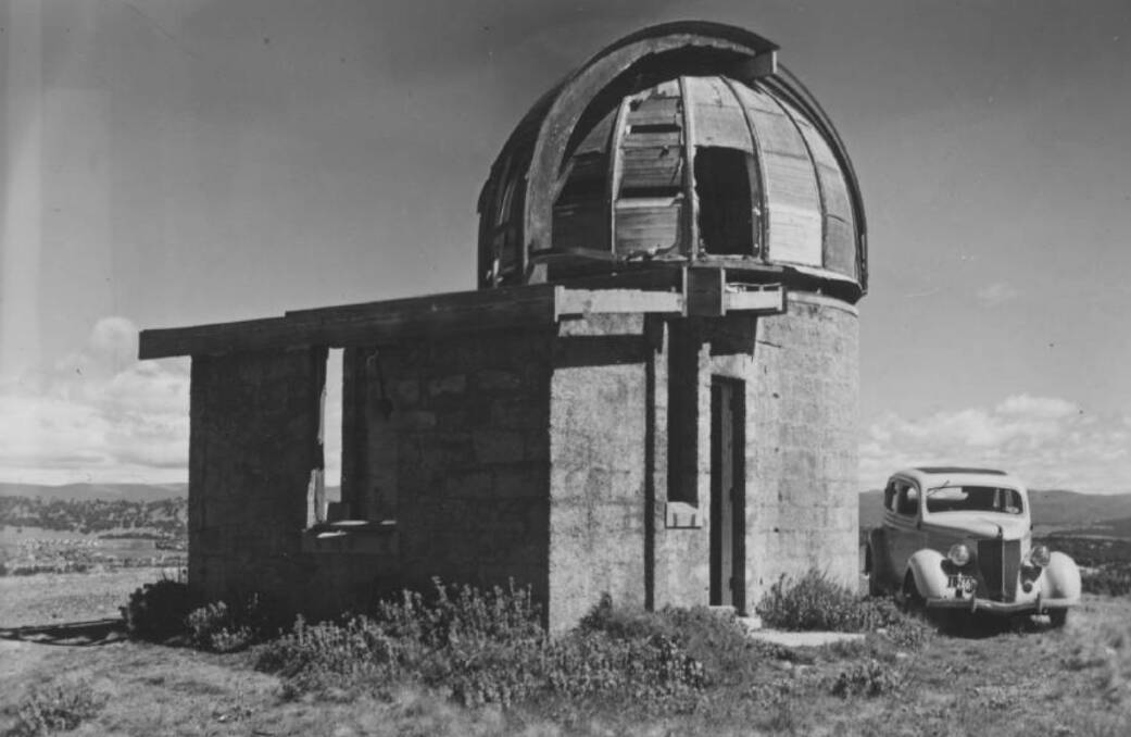 Did you identify this former observatory? Picture by RC Strangman/NLA
