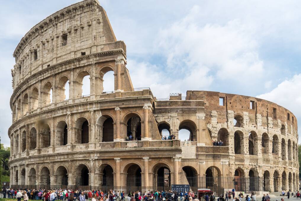 The Colosseum is part of a World Heritage Site that includes other important buildings in Rome.