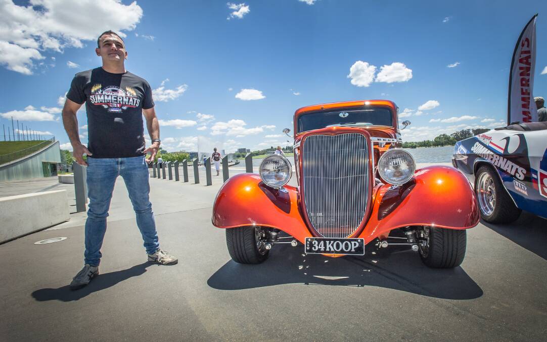 Summernats co-owner Andy Lopez is keeping plans on track for a 2022 event. Picture: Karleen Mineey
