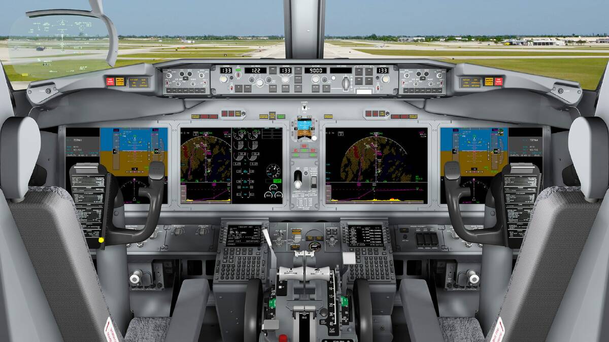 Collins is a major supplier of aircraft avionics. Picture supplied