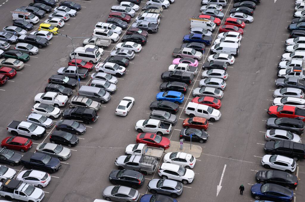 The amount of public parking in Canberra is shrinking. Picture by Sitthixay Ditthavong