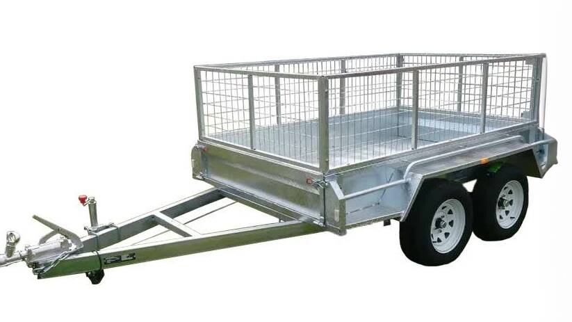 What bloke wouldn't fall for a trailer like this for just $1000? Picture supplied 