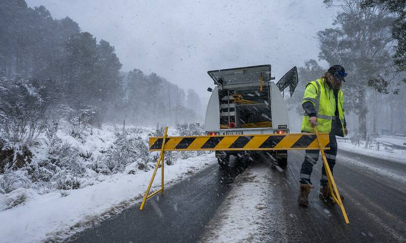 Mr Franklin Rd may close in winter due to ice and snow. Picture: Supplied