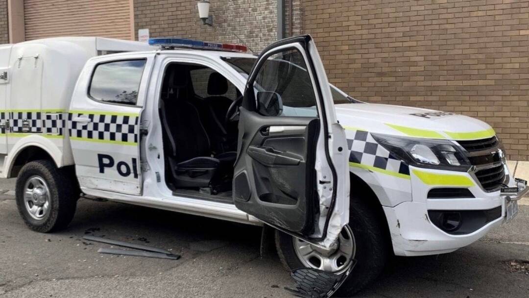 Hundreds of thousands of dollars in insurance claims have been racked up and more than two dozen police cars damaged as a result of offenders deliberately crashing into police vehicles. Picture supplied