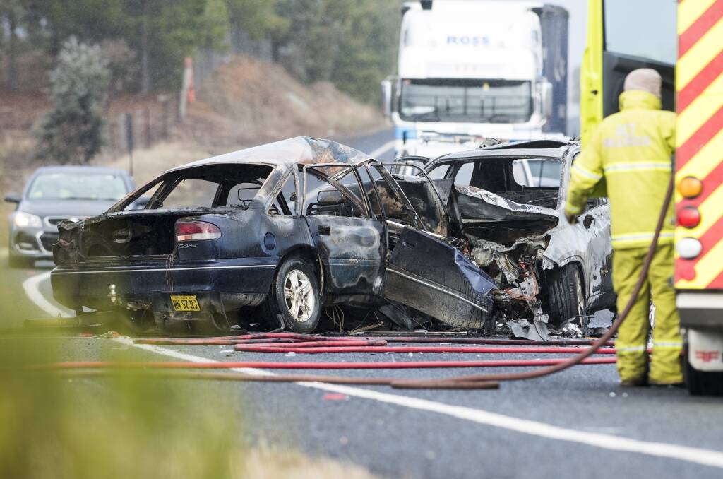 The mental stress of cutting people from car wrecks will be one of the health priorities of the new ESA Commissioner. Picture by Dion Georgopoulos