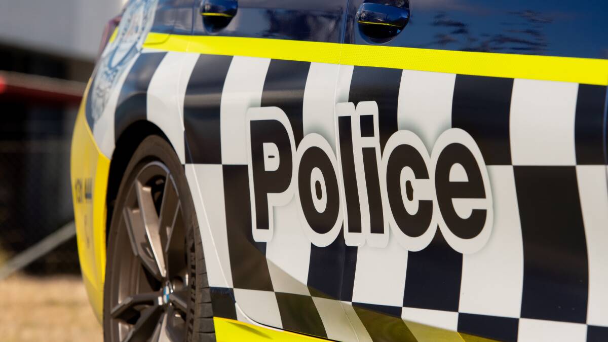 Stickers will soon be seen on ACT police cars demanding a fairer pay deal. Picture by Elesa Kurtz