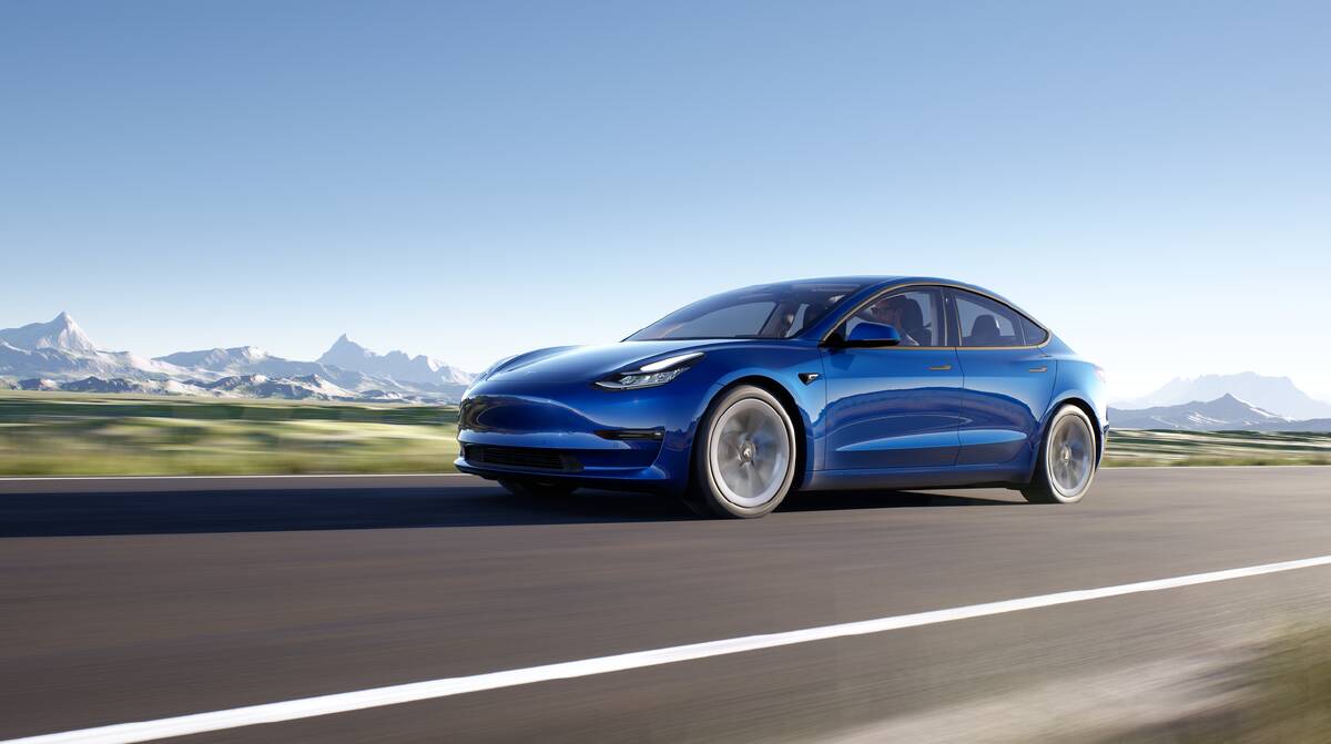 Tesla's Model3 is a well-developed package, but very pricey for its size. Picture: Supplied
