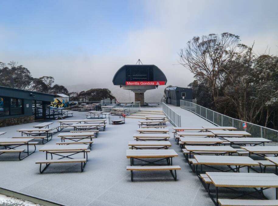 Early season snowfalls at Thredbo have built anticipation for the season ahead. Picture: Supplied