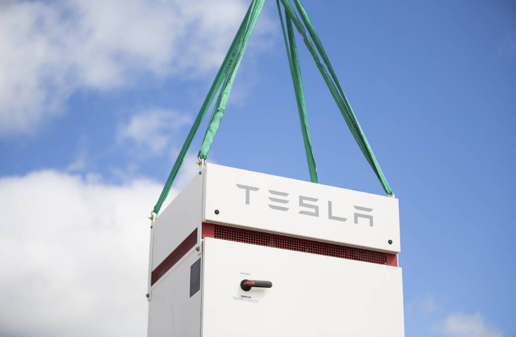 Tesla has been a major hardware supplier for many of the big battery set-ups. Picture: Supplied