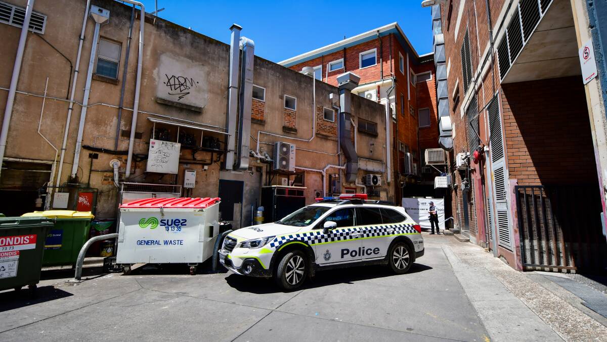 A man was stabbed to death in a Civic alleyway in early December, bringing the ACT homicide tally for 2021 to 13. Picture: Elesa Kurtz