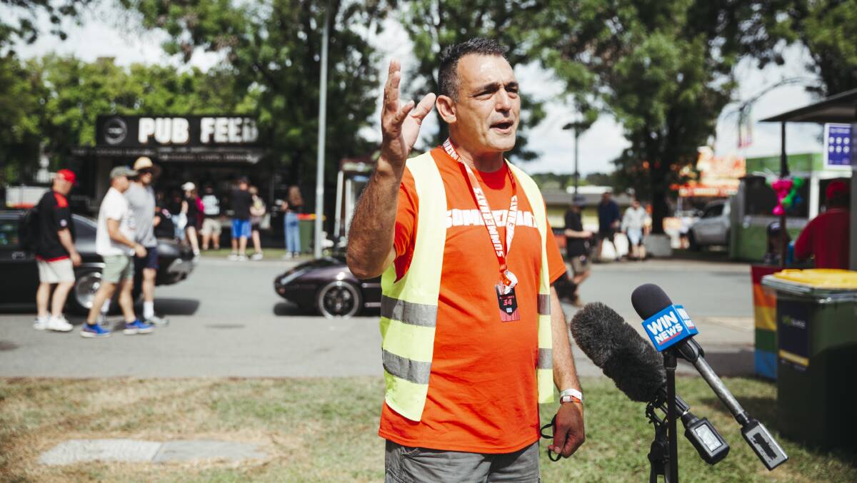 Summernats promoter Andy Lopez invited the hoons to come into Summernats and try their skills under "safe and controlled conditions". Picture: Doin Georgopoulos