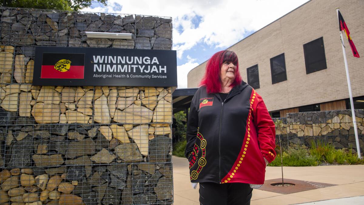 'This has gone on far too long': Winnunga health services boss Julie Tongs. Picture by Keegan Carroll 