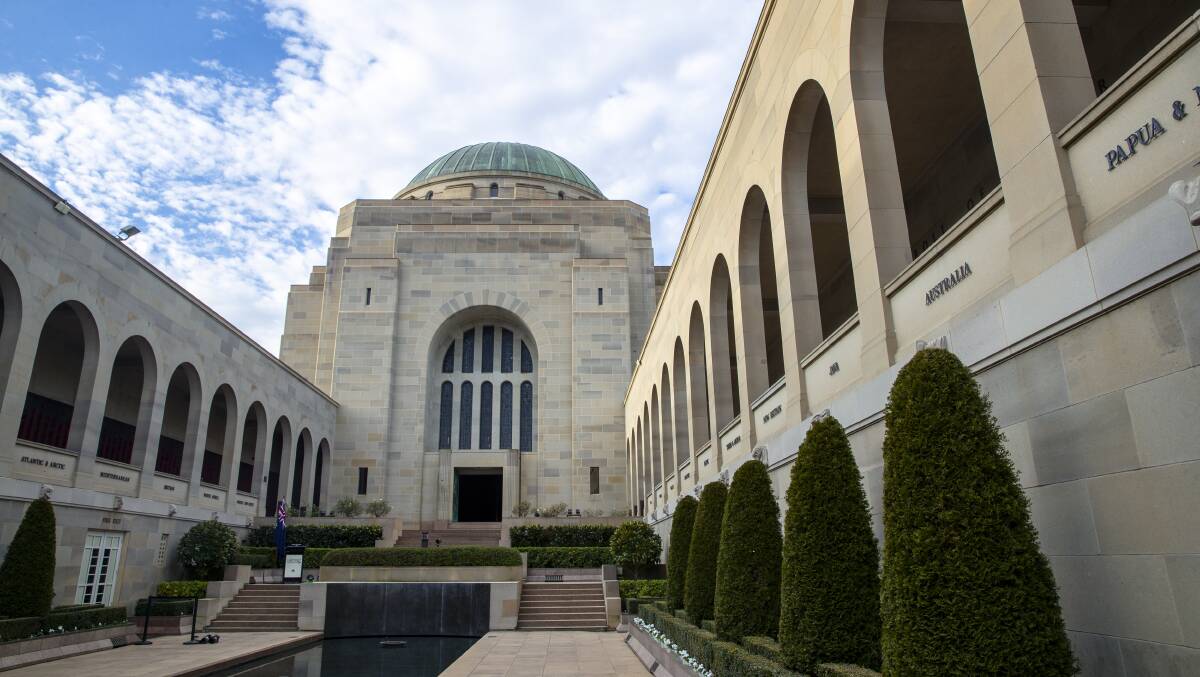 The Australian War Memorial ripped out its Chinese-made surveillance cameras over spyware concerns. Picture by Keegan Carroll 