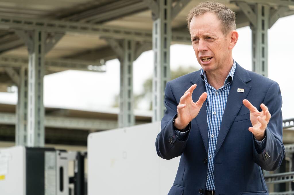 The Attorney General, Shane Rattenbury, has faced another attack from police after a recidivist offender released on bail allegedly aimed his car at the officers. Picture: Elesa Kurtz 