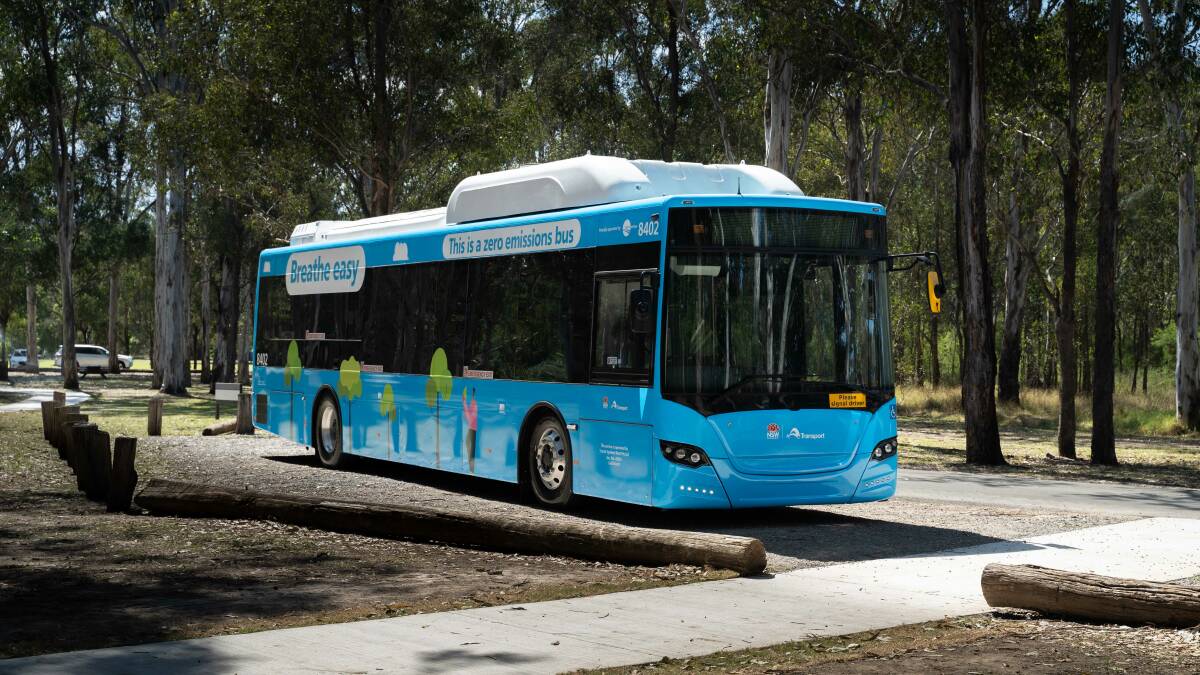 One of the new generation Nexport electric buses buses, which uses battery systems from Chinese company BYD. picture: Supplied 