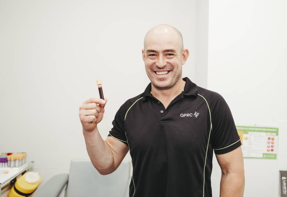 Terry Campese has backed the mass screening program for Queanbeyan men. Picture: Dion Georgopoulos