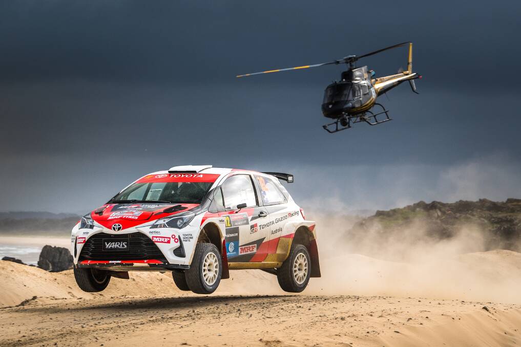 The Toyota Yaris, built in the ACT, is regarded as the fastest rally car in Australia. Picture supplied