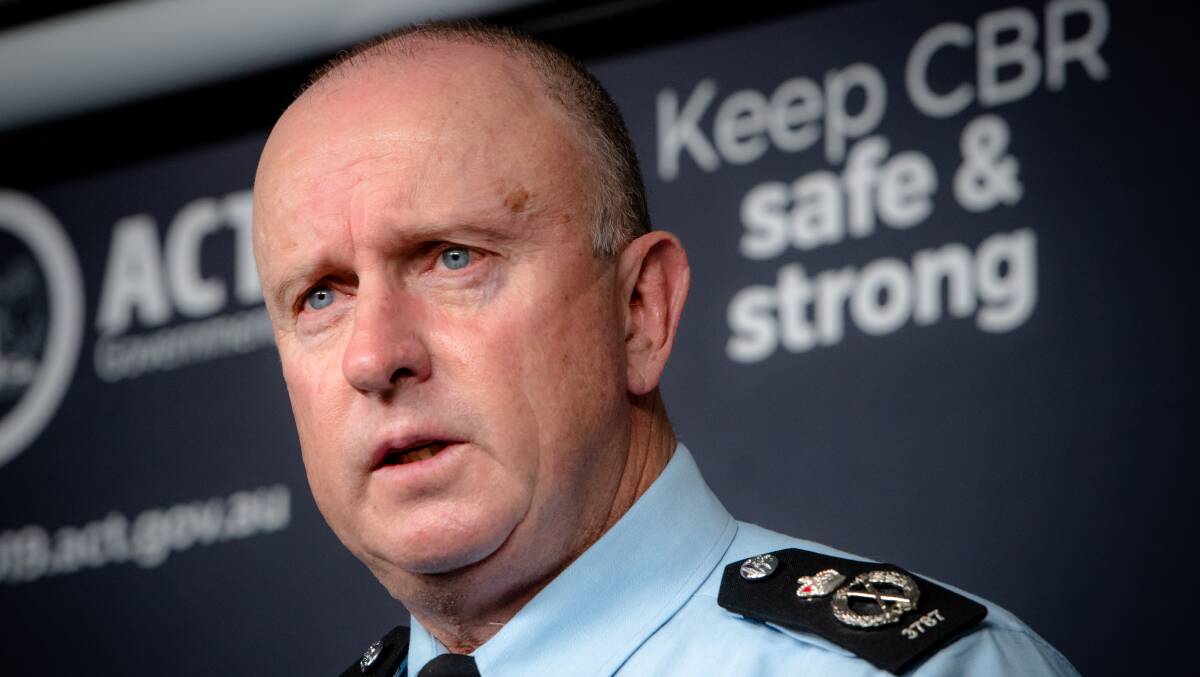 Chief Police Officer Neil Gaughan wants amendments to the Bail Act. Picture by Keegan Carroll