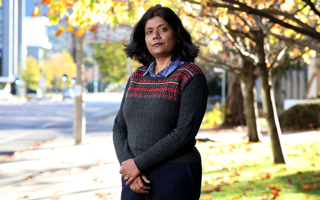 Dr Tulika Saxena, director of Canberra YWCA's centre for the prevention of domestic violence. Picture by James Croucher 