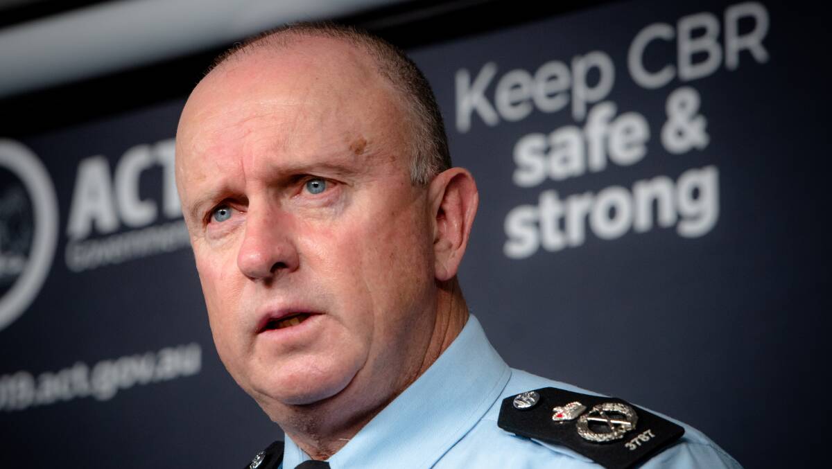 Chief police officer Neil Gaughan has been pushing for electronic monitoring of recidivist offenders. Picture by Elesa Kurtz 