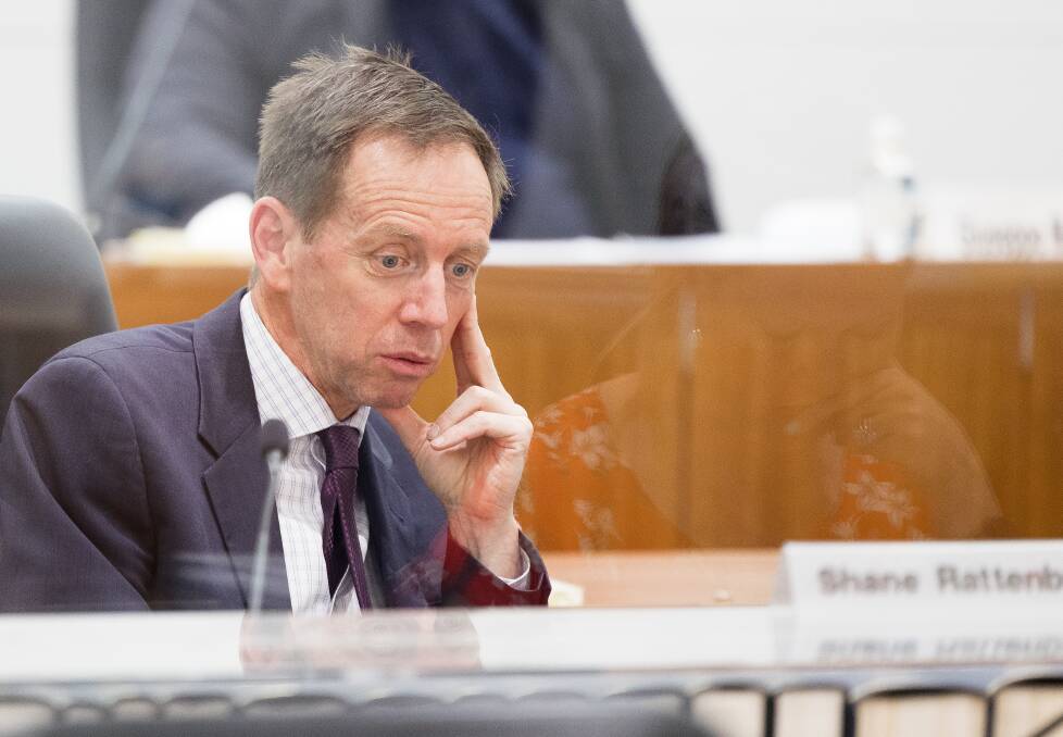 ACT Attorney General Shane Rattenbury has advised victims he is unwilling to make a legislative change. Picture by Sitthixay Ditthavong