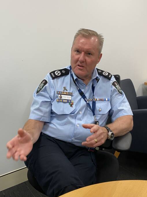 ACT Deputy Chief Police Officer Peter Crozier, who will head up the Australian Federal Police team going across to The Hague this week to hear the verdicts in the MH17 case. Picture by Peter Brewer 