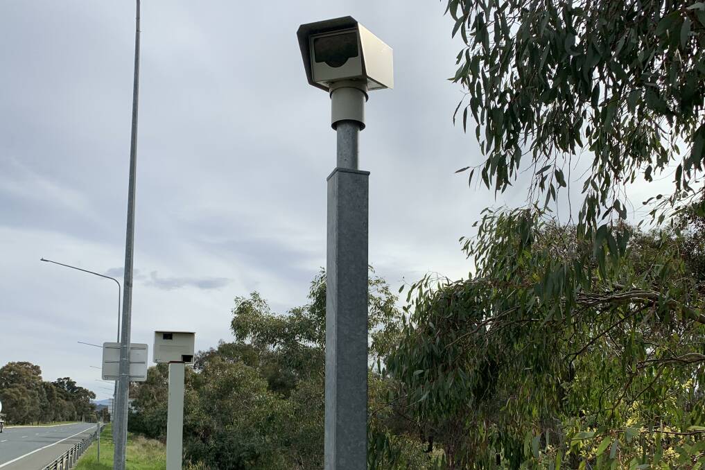 The software of Gatso's traffic cameras didn't connect properly to the ACT system for 16 full days. Picture: Peter Brewer 